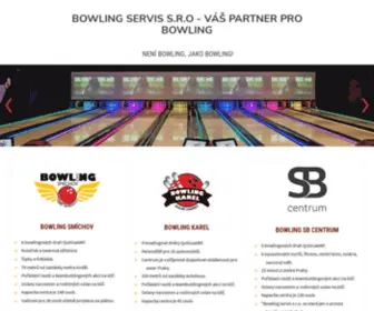 Bowlingservis.net(Bowling Servis s.r.o. – Váš partner pro bowling – Rozcestník – Není bowling) Screenshot