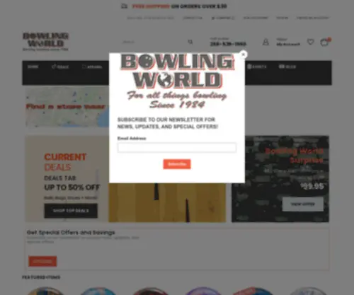 Bowlingworld.biz(Bowlingworld) Screenshot
