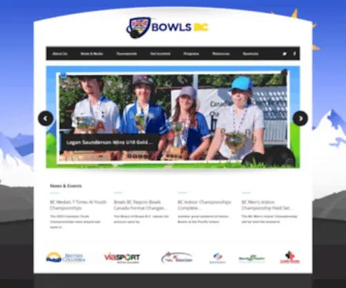 Bowlsbc.com(BOWLS BC) Screenshot