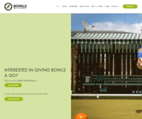 Bowlsbop.co.nz(Bowls Bay of Plenty) Screenshot