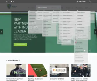 Bowlsvic.org.au(Bowls Victoria) Screenshot