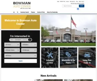 Bowmanautocenter.com Screenshot