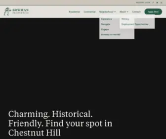 Bowmanch.com(Bowman Properties) Screenshot