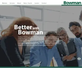 Bowman.com(Bowman Home) Screenshot