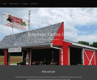 Bowmanfarmsinc.com(Home) Screenshot