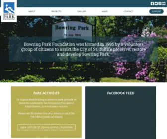 Bowringpark.com(Bowring Park Foundation) Screenshot