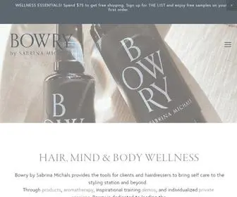 Bowrybysabrinamichals.com(BOWRY by Sabrina Michals) Screenshot