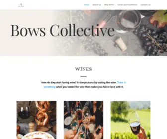 Bowscollective.com(Bows and Arrows) Screenshot