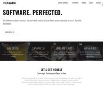 Bowtie.co(Software Development Services) Screenshot