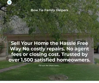 Bowtiefamilyhelpers.com(Dallas Real Estate) Screenshot