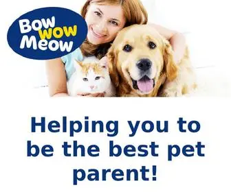 Bowwowmeow.com.au(Bow Wow Meow) Screenshot