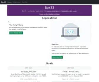 Box33.net(Box 33) Screenshot