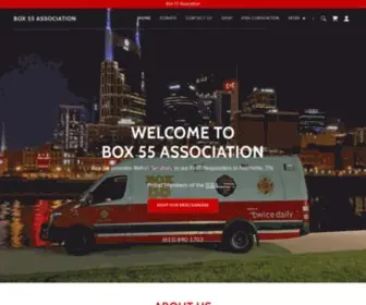 Box55.org(Box 55 Association) Screenshot