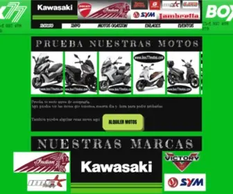 Box77Motos.com(Motos nuevas y de ocasión en Córdoba) Screenshot