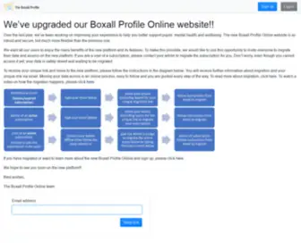 Boxallprofile.org(We’ve) Screenshot