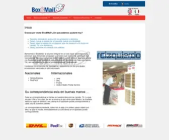 Boxandmail.com(Box & Mail) Screenshot