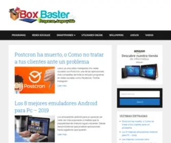 Boxbaster.com(Los mejores programas gratis) Screenshot