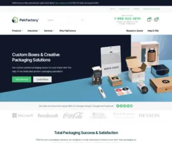 Boxcaptain.com(PakFactory®) Screenshot