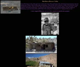 Boxcarcabin.com(Buckhorn Boxcar Adopt A Cabin Mojave Desert Death Valley Cabins) Screenshot