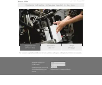 Boxcarpress.com(Boxcar Press) Screenshot