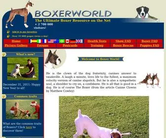 Boxerworld.com(Boxer World) Screenshot
