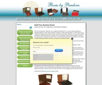 Boxesbypandora.com(Policy wallets) Screenshot