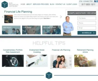 Boxfinancial.com(Box Financial Advisors) Screenshot