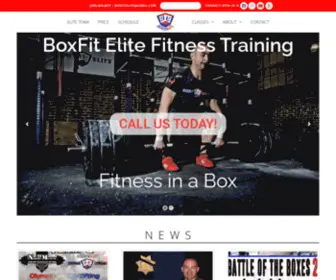 Boxfitelite.com(BoxFit Elite) Screenshot