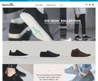 Boxfresh.de(Mens Streetwear) Screenshot