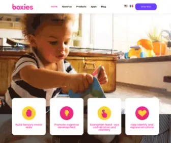 Boxiestoys.com(Learning toys for children 1) Screenshot