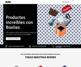 Boxiies.es(Abre tu Boxiies Box y trata de gañar productos de Apple) Screenshot