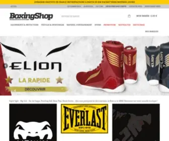Boxing-Shop.com(Boxe thai) Screenshot