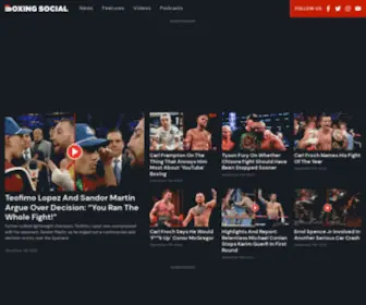 Boxing-Social.com(Boxing Social) Screenshot