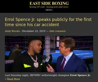 Boxing247.com(Boxing News) Screenshot