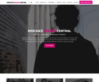 Boxingcentral.com.au(Mischa's Boxing Central) Screenshot