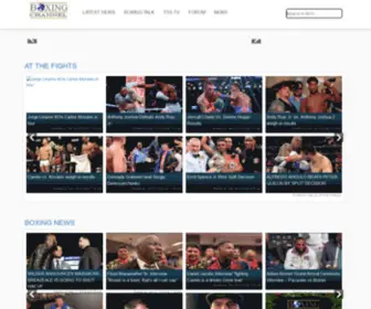Boxingchannel.tv(Boxing News) Screenshot