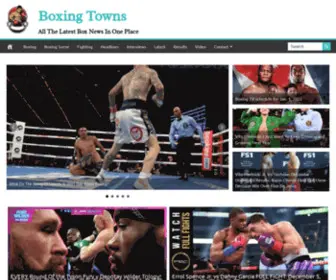 Boxingtowns.com(Boxing Towns) Screenshot