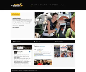 Boxingwa.org.au(Boxing WA) Screenshot