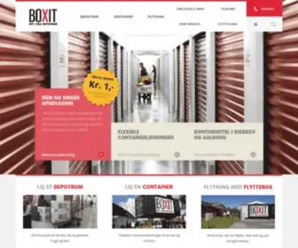 Boxit.dk(Opmagasinering hos BOXIT) Screenshot