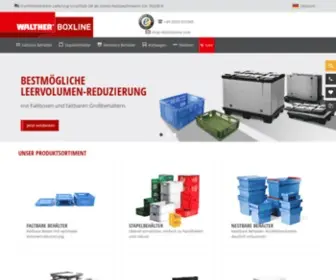 Boxline.com(Transportboxen) Screenshot