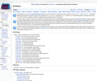 Boxmatrix.info(Box Research Wiki) Screenshot