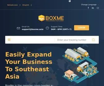 Boxme.asia(Ecommerce Fulfillment) Screenshot