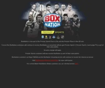Boxnation.com(Watch Pacquiao) Screenshot