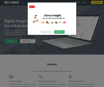Boxnbiz.com(Your Digital Freight Forwarder) Screenshot