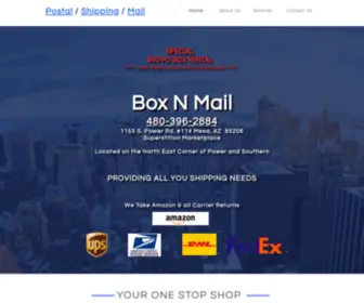 Boxnmail.com(Boxnmail) Screenshot