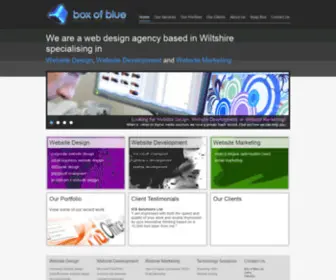 Boxofblue.com(Box of Blue Ltd) Screenshot