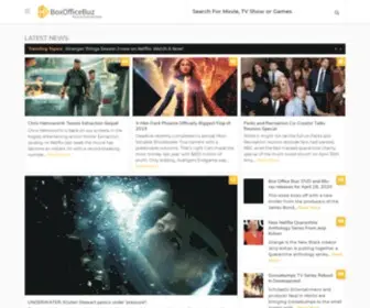 Boxofficebuz.com(Movies, TV and Celebrities) Screenshot