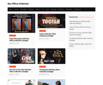 Boxofficecollectiondb.com(Boxofficecollectiondb) Screenshot