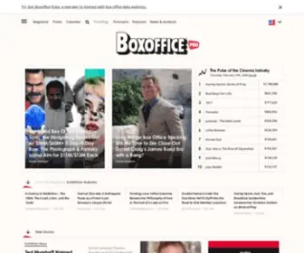 Boxoffice.com(Boxoffice numbers) Screenshot