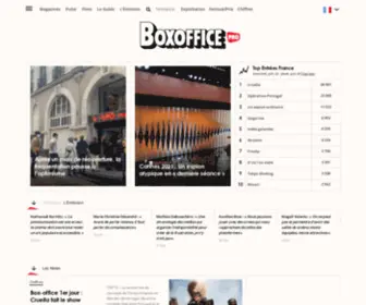 Boxofficefrance.fr(Boxoffice) Screenshot